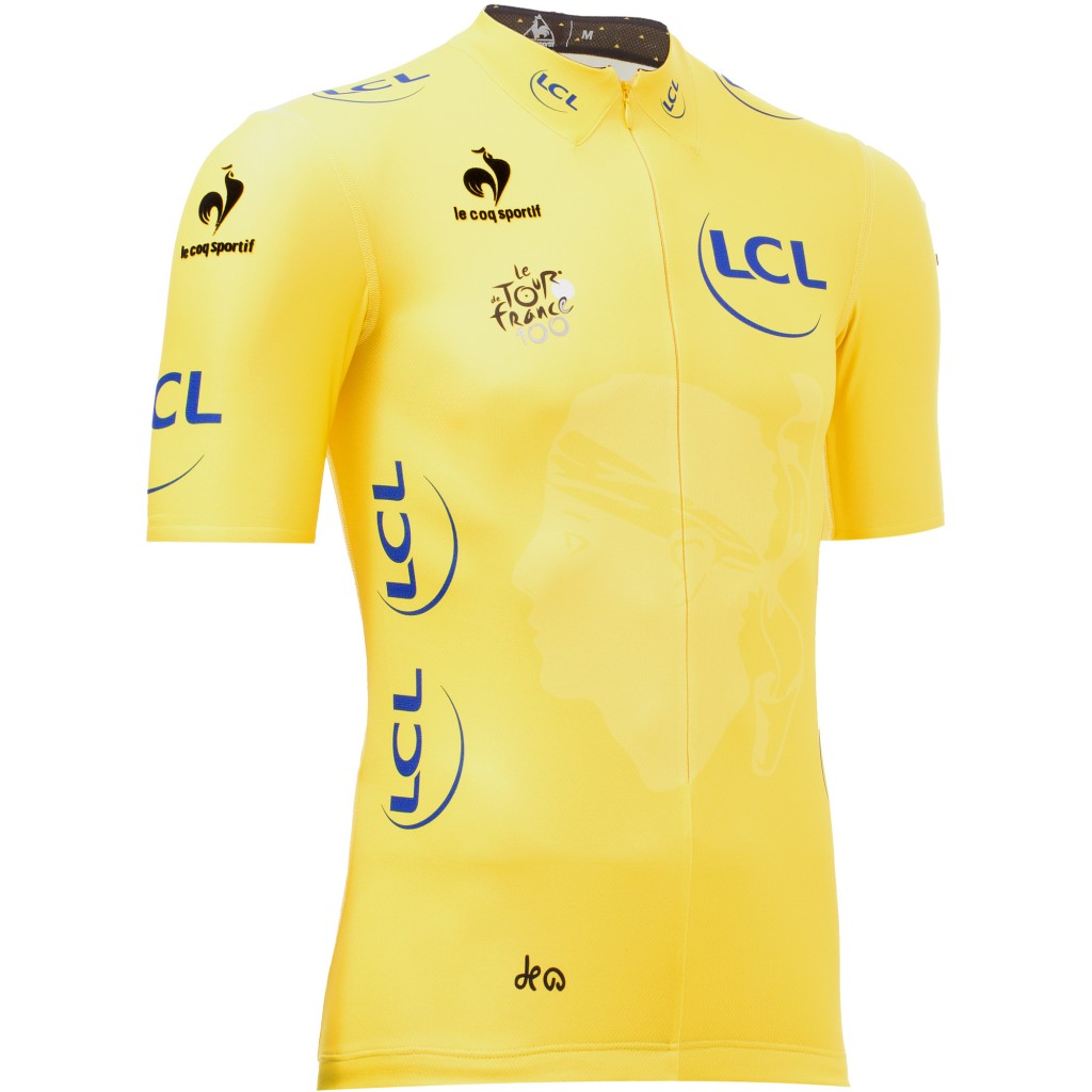 2013 TOUR DE FRANCE MAILLOT JAUNE FRONT HD