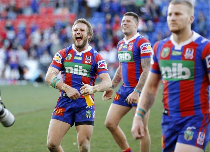 NRL Knights finally convert halftime lead Sports News Australia