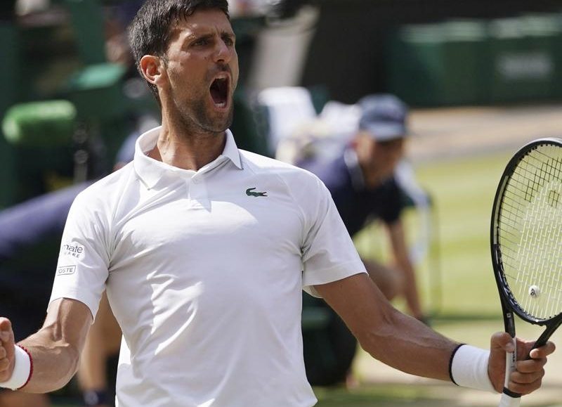 Djokovic roars into sixth Wimbledon final  Sports News Australia