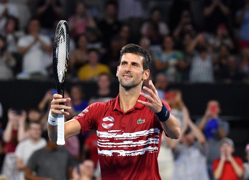 Djokovic leads Serbia into ATP Cup finals  Sports News Australia