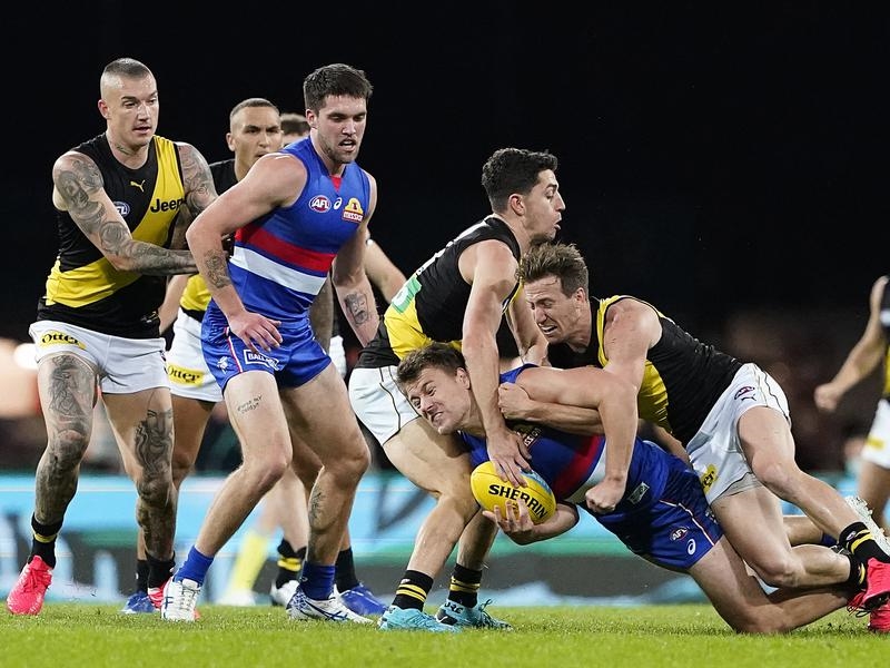 Dogs confused by AFL holding-the-ball rule | Sports News ...