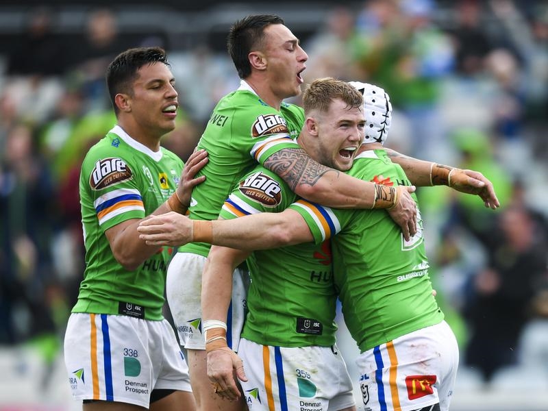 Raiders survive Warriors NRL onslaught Sports News Australia